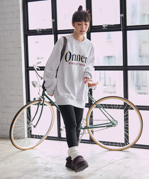 adidasのビックロゴスウェット、超オーバーサイズです。 adidas Originals アディダス トレーナー メンズ オーバーサイズ