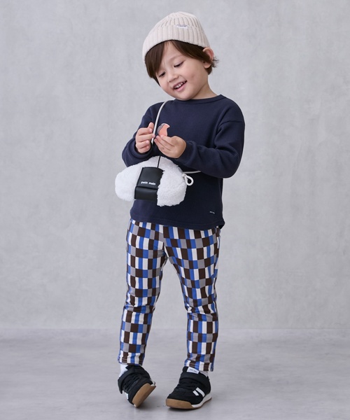 petit main（プティマイン）の「おにぎりポシェット（ショルダーバッグ・キッズ・オフホワイト/ベージュ・F）」の4枚目の写真