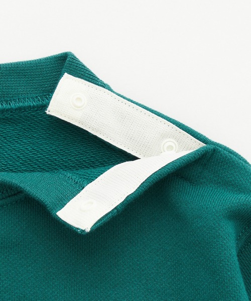 Lee（リー）の「Lee/リー【80-100cm】ベビー バックビッグロゴスウェット（スウェット・キッズ・レッド/グリーン/アイボリー/チャコールグレー・80/90/100）」の12枚目の写真