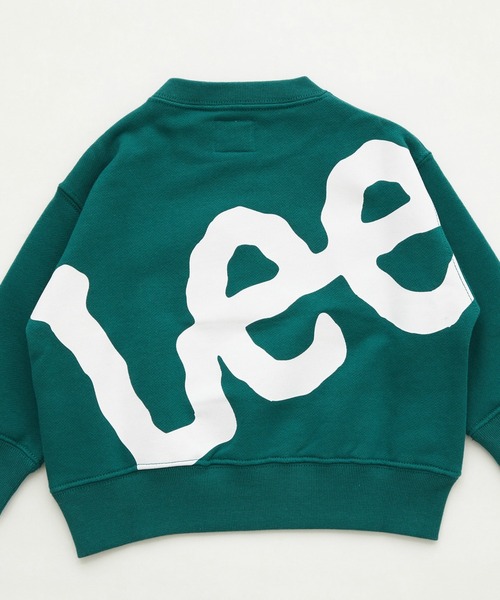 Lee（リー）の「Lee/リー【80-100cm】ベビー バックビッグロゴスウェット（スウェット・キッズ・レッド/グリーン/アイボリー/チャコールグレー・80/90/100）」の10枚目の写真