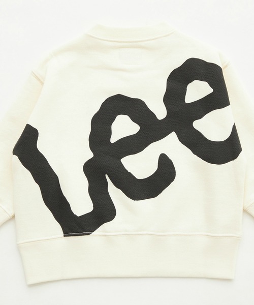 Lee（リー）の「Lee/リー【80-100cm】ベビー バックビッグロゴスウェット（スウェット・キッズ・レッド/グリーン/アイボリー/チャコールグレー・80/90/100）」の14枚目の写真
