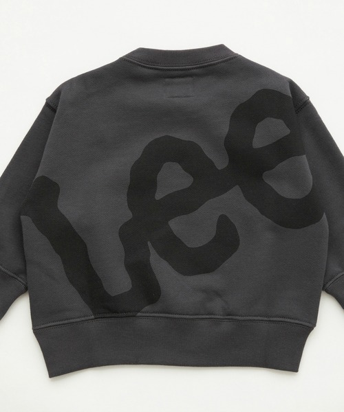 Lee（リー）の「Lee/リー【80-100cm】ベビー バックビッグロゴスウェット（スウェット・キッズ・レッド/グリーン/アイボリー/チャコールグレー・80/90/100）」の18枚目の写真