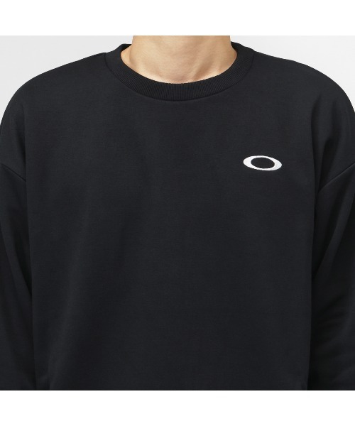 OAKLEY(オークリー)の「オークリー FOUNDATIONAL FLEECE L/S CREW 4.0(スウェット・メンズ・グレー/ベージュ/ブラック/ライトグレー・M/L/LL/3L)」の8枚目の写真