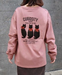 Bleu Bleuet | クロネコ刺繍ロンT(Tシャツ/カットソー)