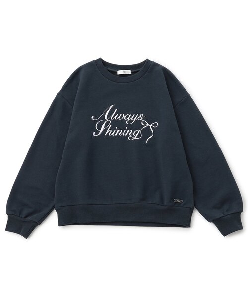 algy（アルジー）の「ガーリーロゴトレーナー（スウェット）」 - WEAR