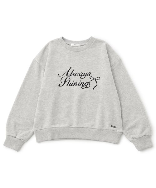 algy(アルジー)の「ガーリーロゴトレーナー(スウェット・キッズ・グレー/ネイビー/ピンク・XX-SMALL/X-SMALL/SMALL/MEDIUM)」の8枚目の写真