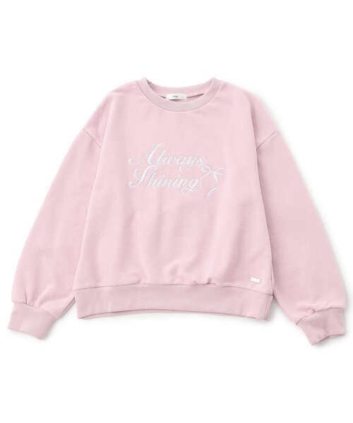algy(アルジー)の「ガーリーロゴトレーナー(スウェット・キッズ・グレー/ネイビー/ピンク・XX-SMALL/X-SMALL/SMALL/MEDIUM)」の13枚目の写真