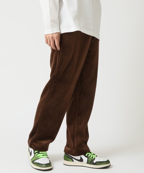 ARCADE（アーケード）の「なめらかな肌ざわり！表ベロア 裏シャギーフリースパンツ（スウェットパンツ・メンズ・ブラック/ブラウン/グレー/ネイビー・LL/M/L）」の5枚目の写真