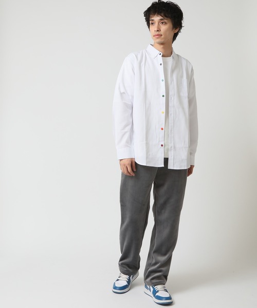 ARCADE（アーケード）の「なめらかな肌ざわり！表ベロア 裏シャギーフリースパンツ（スウェットパンツ・メンズ・ブラック/ブラウン/グレー/ネイビー・LL/M/L）」の10枚目の写真