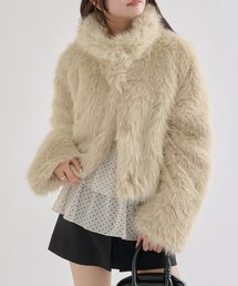 mystic | 【4日間限定価格】ショートファーコート(その他アウター)