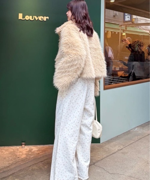 セール】【今すぐお届け可能！軽くて暖かい◎】ショートファーコート