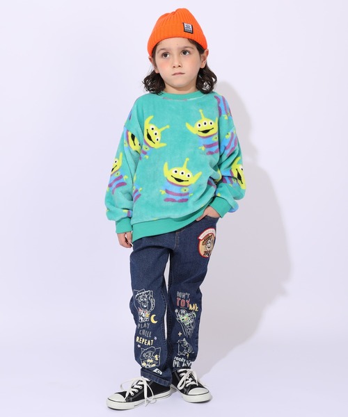 Disney（ディズニー）の「ディズニー トイ・ストーリー ストレートデニムロングパンツ 0991K（デニムパンツ・キッズ・ネイビー・90cm/100cm/110cm/130cm/140cm/120cm/80ｃｍ）」の4枚目の写真