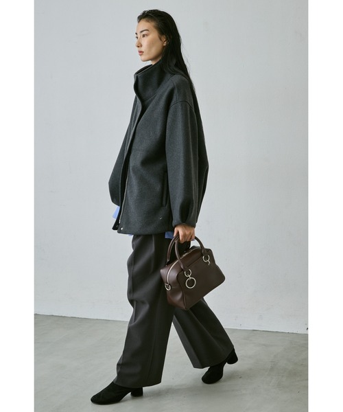 トラペーズリング2WAYボストン / くびれボストン / ショルダーバッグ