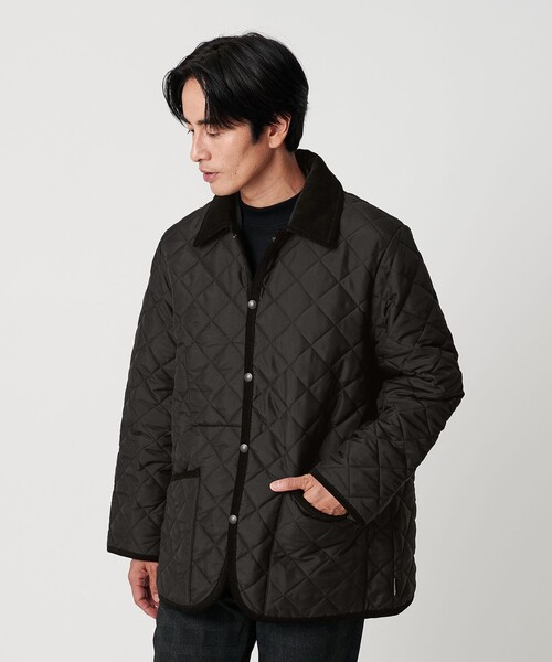 Traditional Weatherwear（トラディショナルウェザーウェア）の「【別注】＜Traditional Weatherwear＞WAVERLY キルトジャケット（その他アウター・メンズ・ブラック/ネイビー・40/38/36）」の2枚目の写真