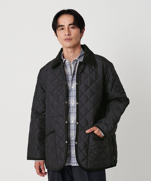 Traditional Weatherwear（トラディショナルウェザーウェア）の「【別注】＜Traditional Weatherwear＞WAVERLY キルトジャケット（その他アウター・メンズ・ブラック/ネイビー・40/38/36）」の3枚目の写真