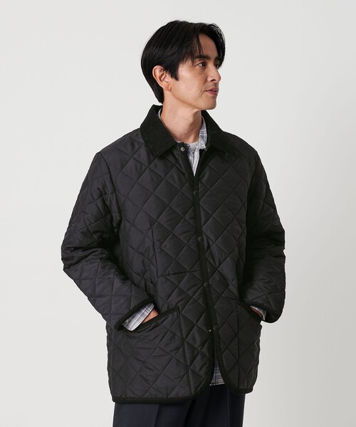 Traditional Weatherwear（トラディショナルウェザーウェア）の「【別注】＜Traditional Weatherwear＞WAVERLY キルトジャケット（その他アウター・メンズ・ブラック/ネイビー・40/38/36）」の5枚目の写真