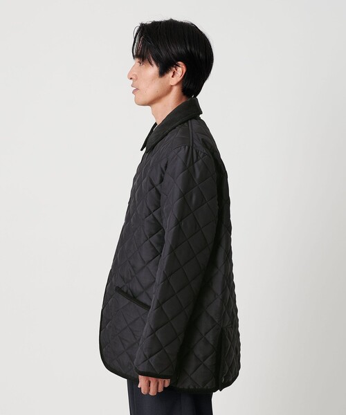 Traditional Weatherwear（トラディショナルウェザーウェア）の「【別注】＜Traditional Weatherwear＞WAVERLY キルトジャケット（その他アウター・メンズ・ブラック/ネイビー・40/38/36）」の9枚目の写真