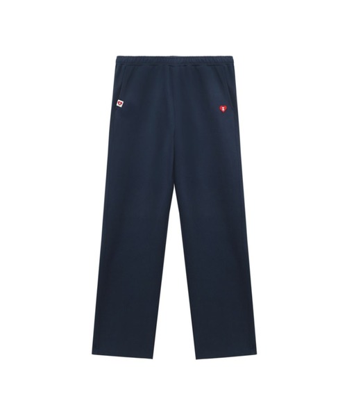 APEE BY A BATHING APE(エイピーバイアベイシングエイプ)の「HEART BADGE SWEAT PANTS(スウェットパンツ・レディース・ネイビー/グレー/ピンク・X-SMALL/SMALL)」の2枚目の写真