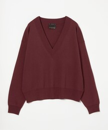 未使用　ユナイテッドアローズ　高級ケーブルニット　レッド 未使用 ユナイテッドアローズ 高級ケーブルニット レッド トップス