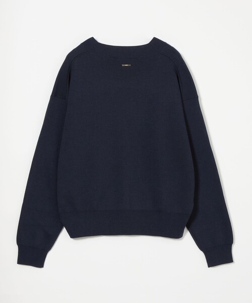 conte＞ハイゲージ ディープVネックニット（ニット/セーター）｜conte