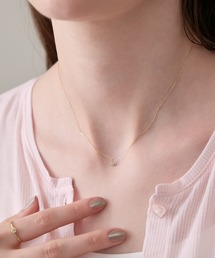 NOJESS（ノジェス）の「K10ダイヤモンドネックレス(0.04ct)（ネックレス）」