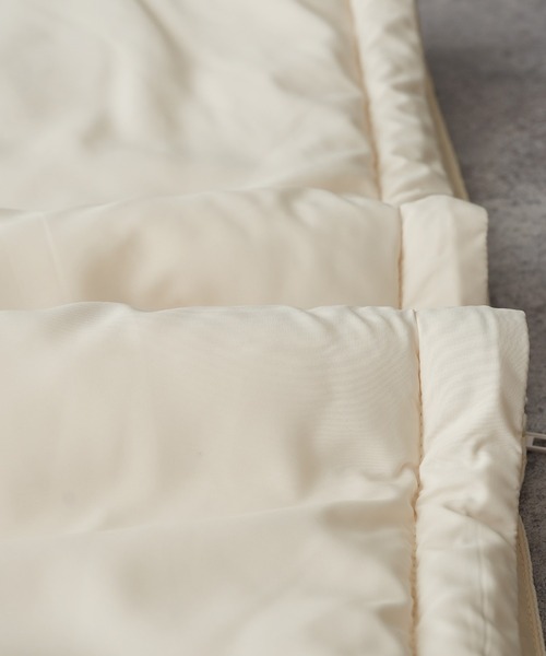 reca（レカ）の「ドロストデザインスタンドコート（その他アウター・レディース・アイボリー/モカ/ブラック・M）」の18枚目の写真