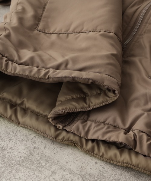 reca（レカ）の「ドロストデザインスタンドコート（その他アウター・レディース・アイボリー/モカ/ブラック・M）」の21枚目の写真