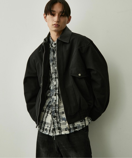 BLANK HOTEL(ブランクホテル)の「Paint-Splashed Damage Check Shirt / ペイントクラッシュチェックシャツ(シャツ/ブラウス・メンズ・ブラウン/ブラック・L/M)」の20枚目の写真