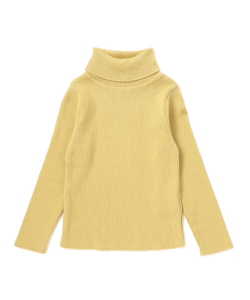 BeBe（ベベ）の「【日本製】リブニットタートルネック(80~150cm)（ニット/セーター・キッズ・オフホワイト/グレー/イエロー・120cm/150cm/140cm/110cm/130cm）」の17枚目の写真