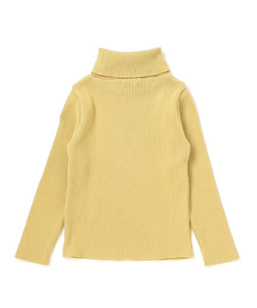BeBe（ベベ）の「【日本製】リブニットタートルネック(80~150cm)（ニット/セーター・キッズ・オフホワイト/グレー/イエロー・120cm/150cm/140cm/110cm/130cm）」の18枚目の写真