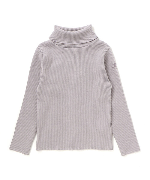 BeBe（ベベ）の「【日本製】リブニットタートルネック(80~150cm)（ニット/セーター・キッズ・オフホワイト/グレー/イエロー・120cm/150cm/140cm/110cm/130cm）」の20枚目の写真