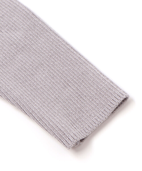 BeBe（ベベ）の「【日本製】リブニットタートルネック(80~150cm)（ニット/セーター・キッズ・オフホワイト/グレー/イエロー・120cm/150cm/140cm/110cm/130cm）」の12枚目の写真