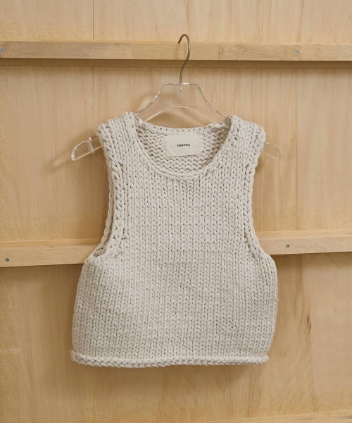 TODAYFUL（トゥデイフル）の「TODAYFUL　Hand Knit Vest ハンドニットベスト/12610512（ベスト・レディース・オフホワイト・ONE SIZE）」の6枚目の写真