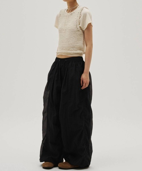 TODAYFUL（トゥデイフル）の「TODAYFUL　Hand Knit Vest ハンドニットベスト/12610512（ベスト・レディース・オフホワイト・ONE SIZE）」の2枚目の写真