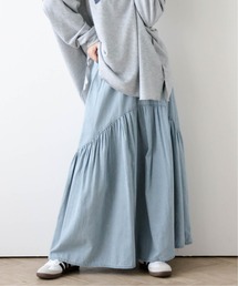 lesperance（レスぺランス）の「フレアシルエットデニムスカート（デニムスカート）」