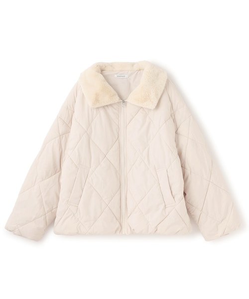 LOVETOXIC（ラブトキシック）の「キルト中綿ブルゾン（ブルゾン・キッズ・ブラック/アイボリー・L:160cm/S:140cm/M:150cm）」の8枚目の写真