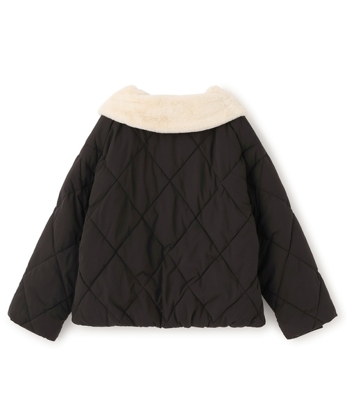 LOVETOXIC（ラブトキシック）の「キルト中綿ブルゾン（ブルゾン・キッズ・ブラック/アイボリー・L:160cm/S:140cm/M:150cm）」の10枚目の写真
