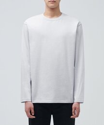 ベーシック長袖Tシャツ [アッシュグレー]