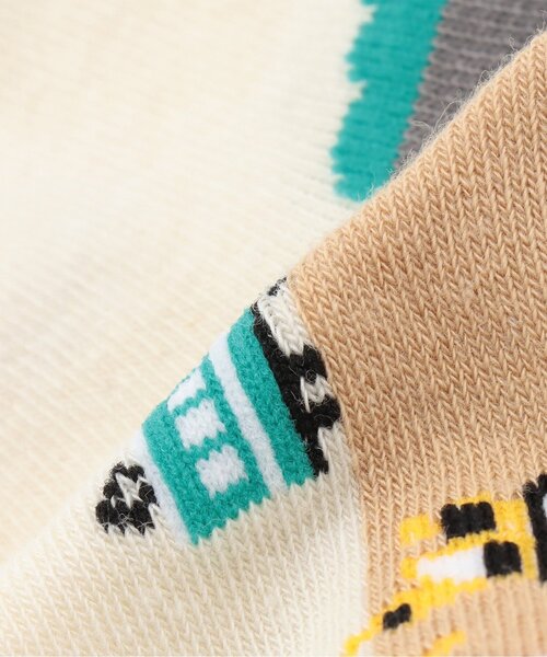 kladskap（クレードスコープ）の「乗り物ショートソックス（ソックス/靴下・キッズ・オフホワイト/サックスブルー・11-13cm/M(16-18cm)/S(13-15cm)/L(18-20cm)）」の6枚目の写真