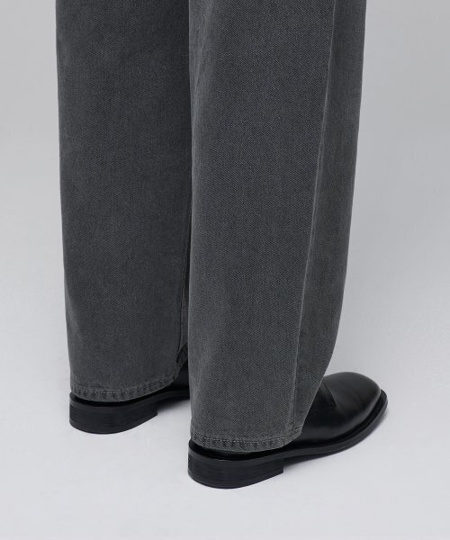 MUSINSA STANDARD（ムシンサスタンダード）の「ベルト付きセミバルーンデニムパンツ[グレー]（デニムパンツ・メンズ・その他・40/38/42/36/34/32/30/31/33/26/27/28/29）」の15枚目の写真