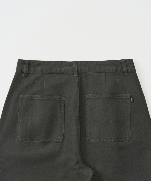 TOFFEE(トフィー)の「コットンウォッシュドラインパンツ (チャコール)(その他パンツ・メンズ・その他・SMALL/MEDIUM/LARGE/X-LARGE)」の4枚目の写真
