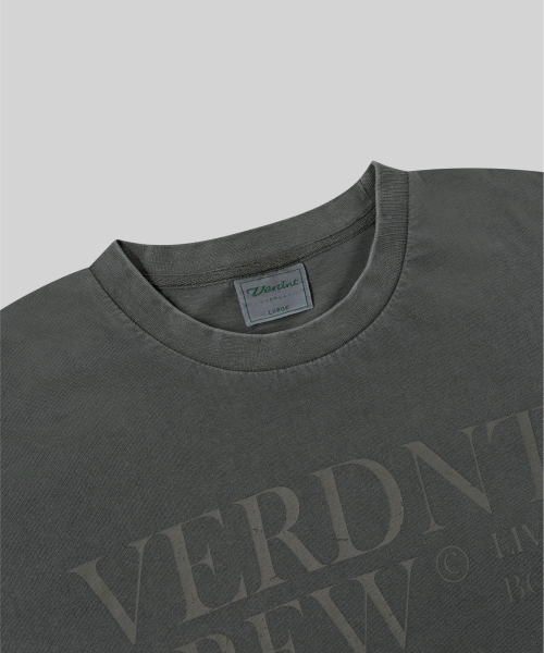 Verdnt（バーダント）の「キャンパスピグメントブロックコア長袖Tシャツ[チャコール]（Tシャツ/カットソー・レディース・チャコール・SMALL/MEDIUM/LARGE）」の7枚目の写真