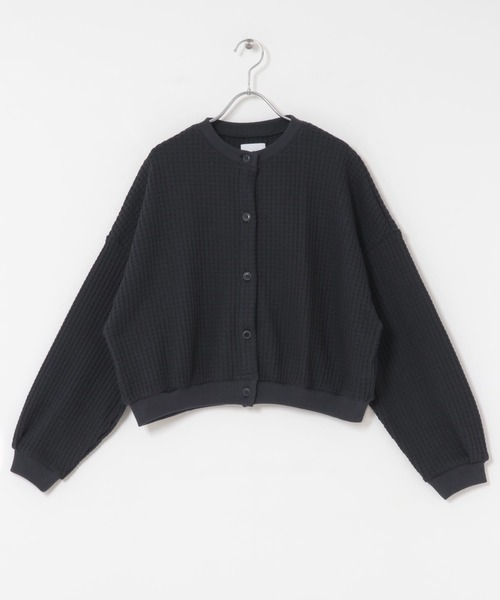 SEAGREEN BIG WAFFLE CARDIGAN（カーディガン/ボレロ）｜THE GOODLAND 
