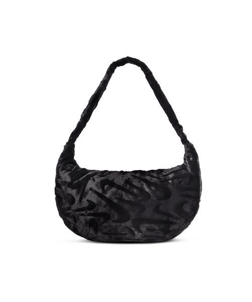 NIKE(ナイキ)の「【NIKE】FX FUR SLOUCHY BAG(ハンドバッグ・レディース・ブラック・F)」の4枚目の写真