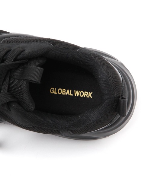 GLOBAL WORK（グローバルワーク）の「晴雨兼用レースアップスニーカー/601688（その他シューズ・レディース・ブラック/ブラウン/オフホワイト・MEDIUM/LARGE）」の14枚目の写真