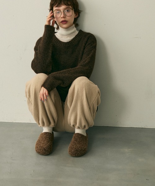 fleece easy pants / フリースイージーパンツ（その他パンツ）｜full