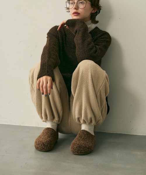 セール】fleece easy pants / フリースイージーパンツ（その他パンツ