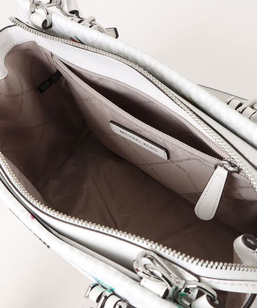 MICHAEL KORS(マイケルコース)の「MARILYN MD SATCHEL サッチェル(ハンドバッグ・レディース・ホワイト系・FREE)」の4枚目の写真