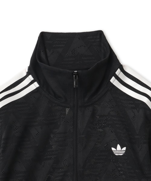 adidas(アディダス)の「adidas FIREBIRD CLASSIC LACE TRACK TOP / アディダス ファイヤーバード クラシック レース トラックトップ(ジャージ・レディース・ブラック・S/M/L)」の3枚目の写真