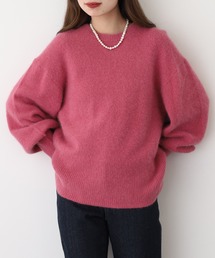 Anna Nicola ラクーンブレンドニット